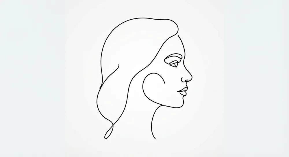 미니멀 라인아트 — 선 하나로 완성하는 인상